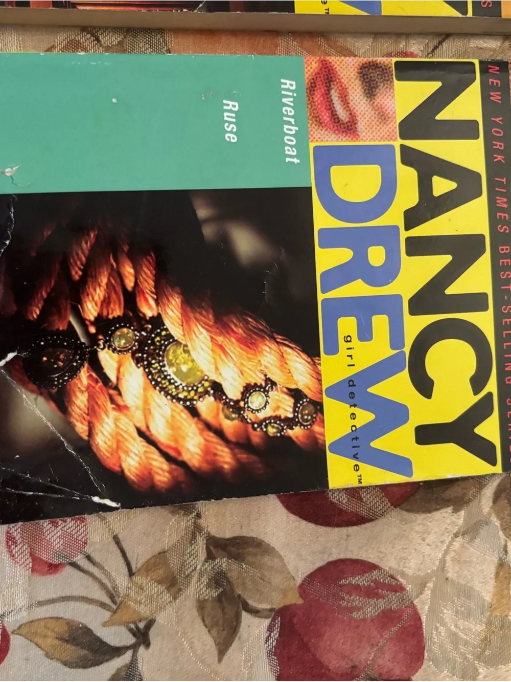 Nancy Drew Paperback Book - Yellow/Orange Cover
